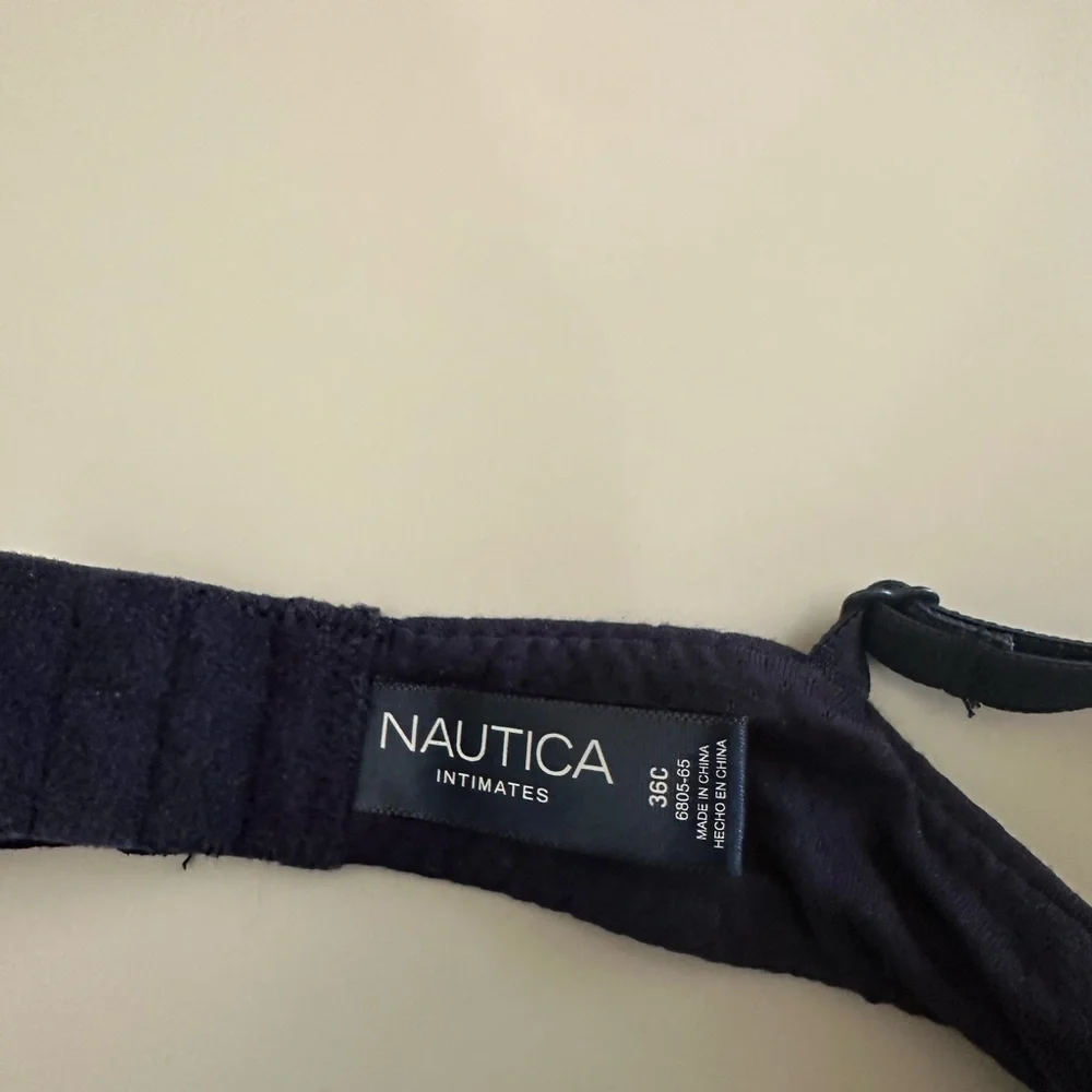 Nautica navy blue bra - Picture 2 of 3
